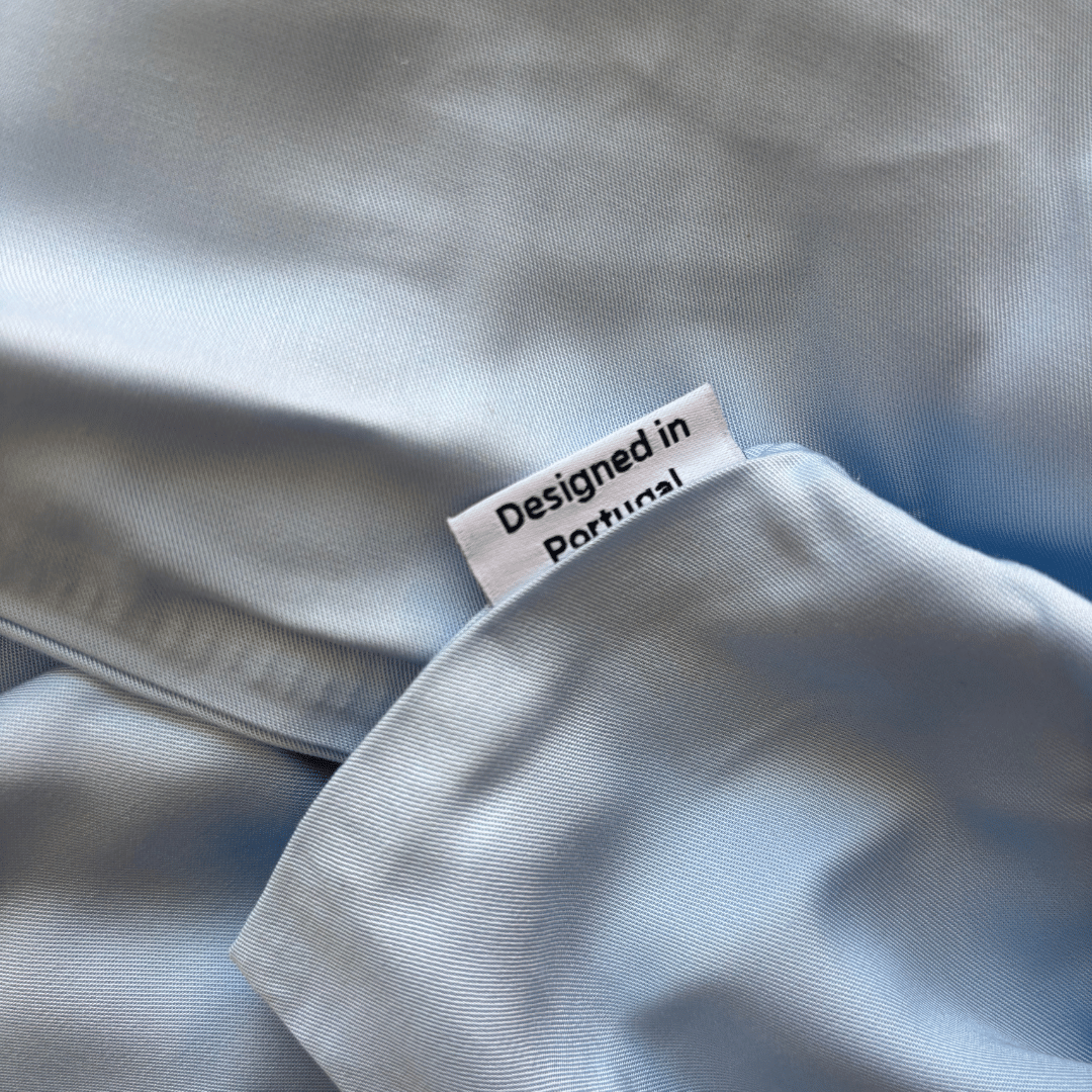 Azul bambu roupa de cama by Momo Cotton – Logo 1