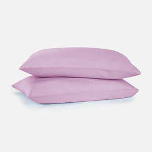 Violeta bambu roupa de cama by Momo Cotton – tecido de cetim 300 fios, suave, respirável e sustentável.
