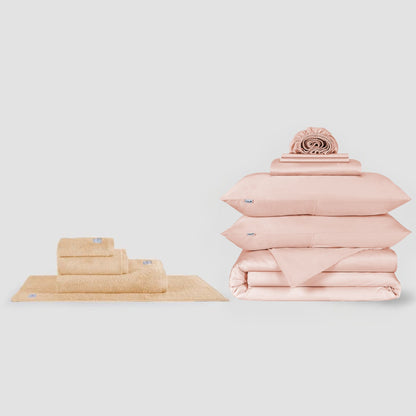 Compleet Beddengoed-set + Handdoekenset